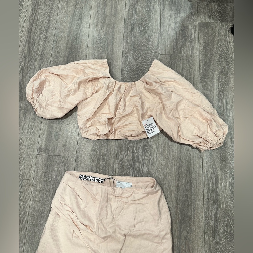 ASOS Edition Two-Piece skirt and top set